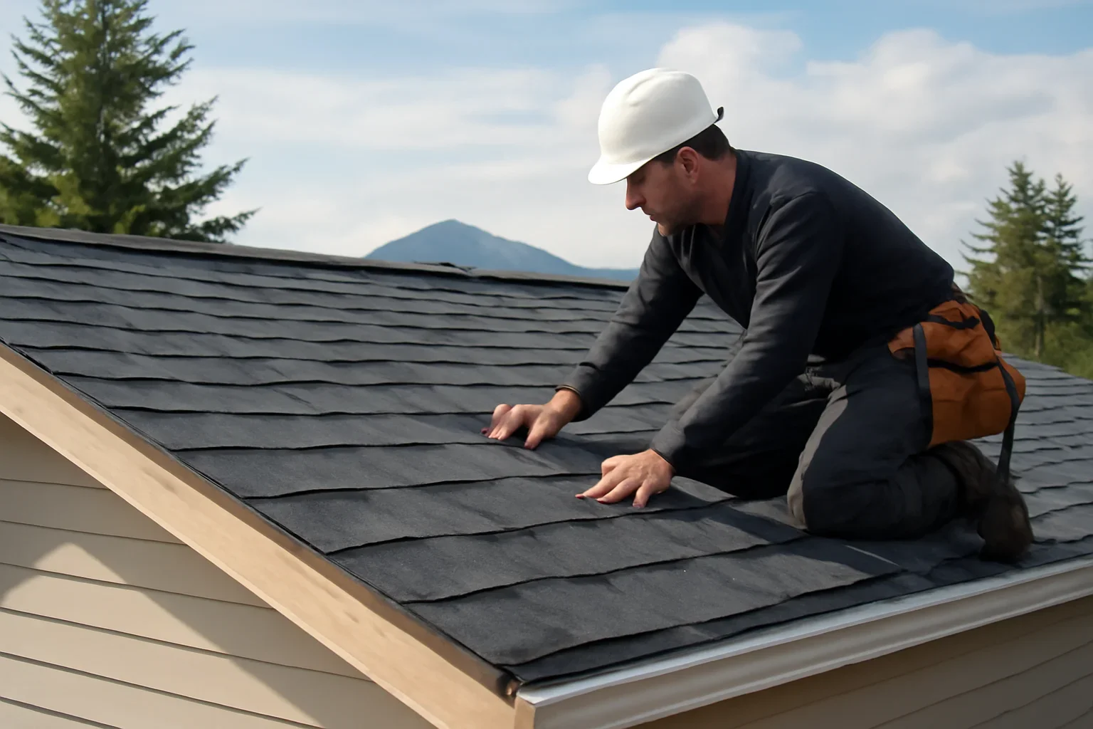 Roofing scene related to Gold Star Roofing in British Columbia